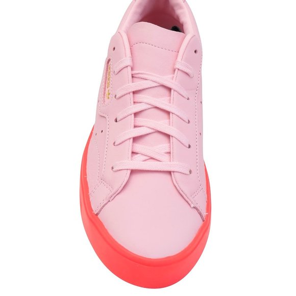 adidas sleek pink red